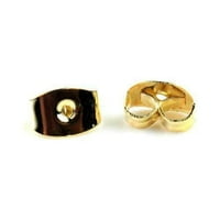 Lot Plastic Earring Bas Stoppers Ear Post Nut w pads